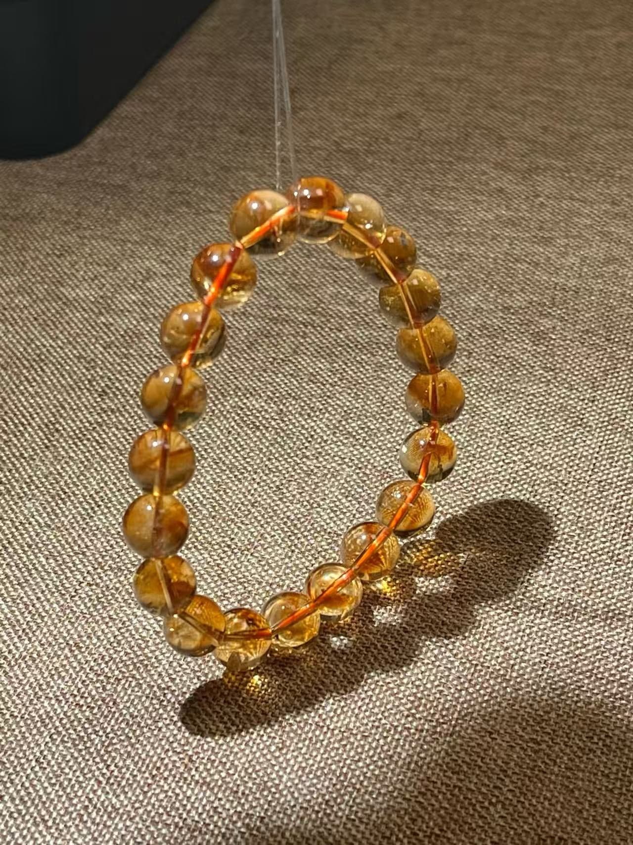 Confidence & Motivation Handcrafted Citrine Bracelet